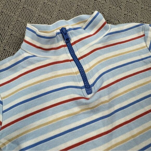 Classic Prep Boutique Striped 1/4 Zip Pullover ~ 9/12M - Picture 4 of 12